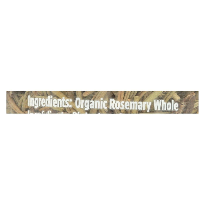 Spicely Organics Organic Rosemary Whole Leaf, 3-Pack (Each 0.5 Oz.)