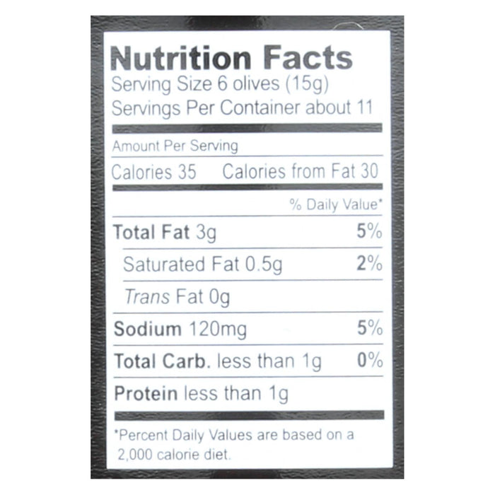 Gaea Kalamata Pitted Olives (Pack of 8) - 5.6 oz