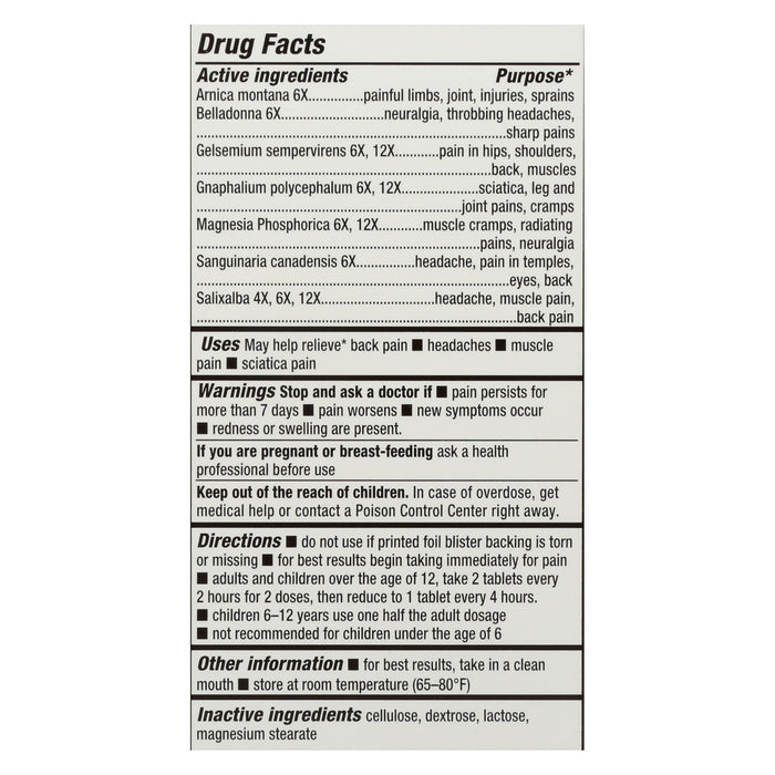 Natrabio Pain Relief: Fast-Acting Relief in 60 Tablets