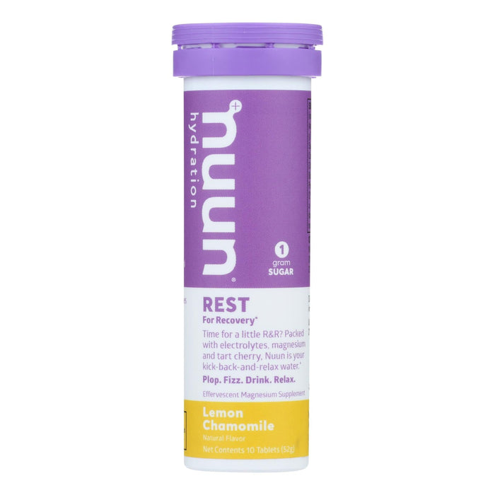 Nuun Hydration Drink Tabs, Lemon Chamomile, 10 ct