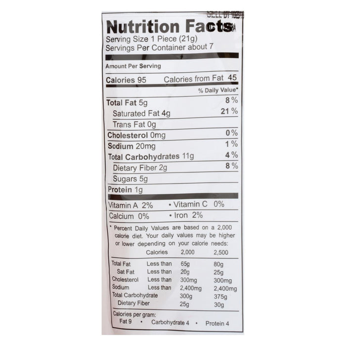 JENNIE'S Organic Cacao Chocolate Coconut Bites (Pack of 6 - 5.25 Oz.)