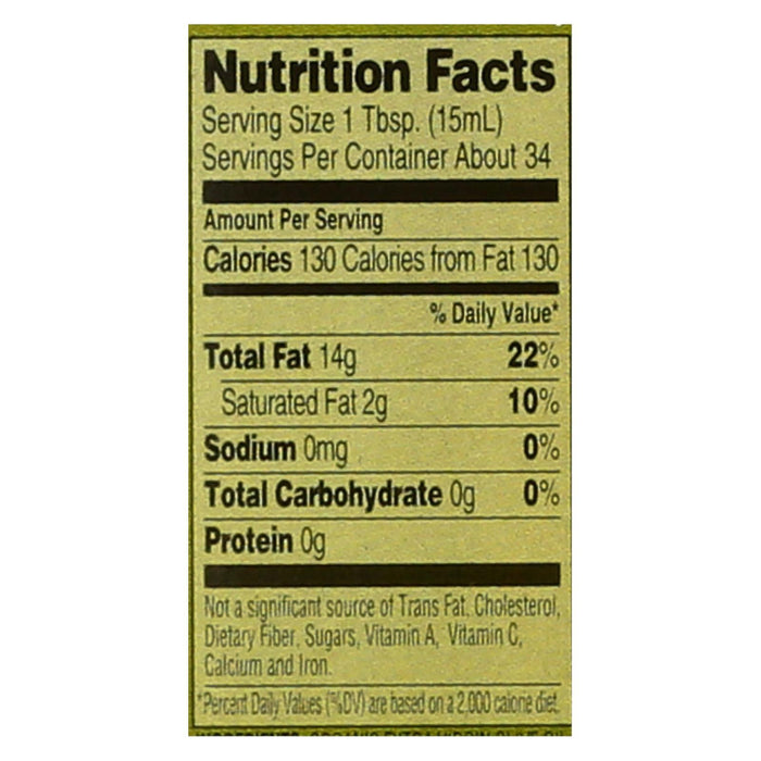 Newman's Own Organics Extra Virgin Olive Oil, 6 Pack, 16.9 Fl Oz Each