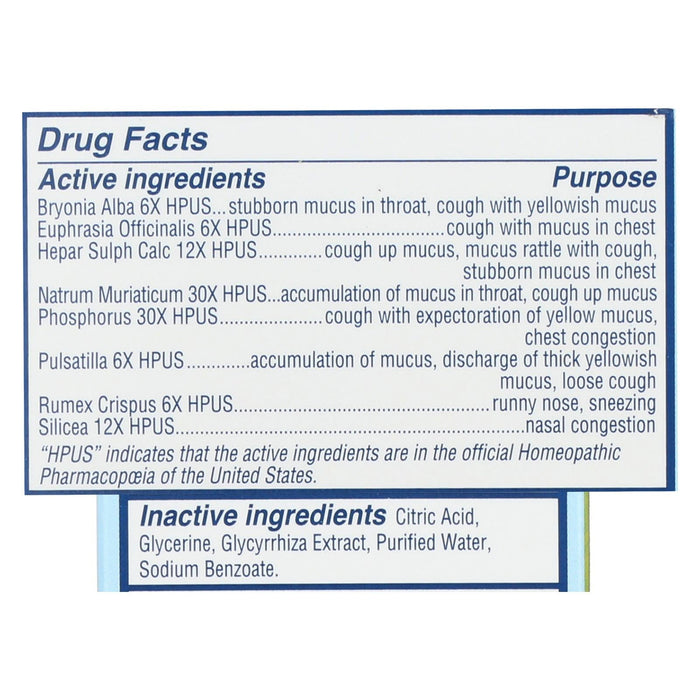 Hyland's Baby Mucous and Cold Relief Homeopathic Medicine, 4 Fl. Oz.