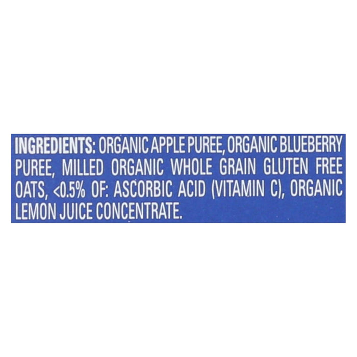 Happy Baby Clearly Crafted Apple Blueberries and Oats, 4 Oz., 16-Pack