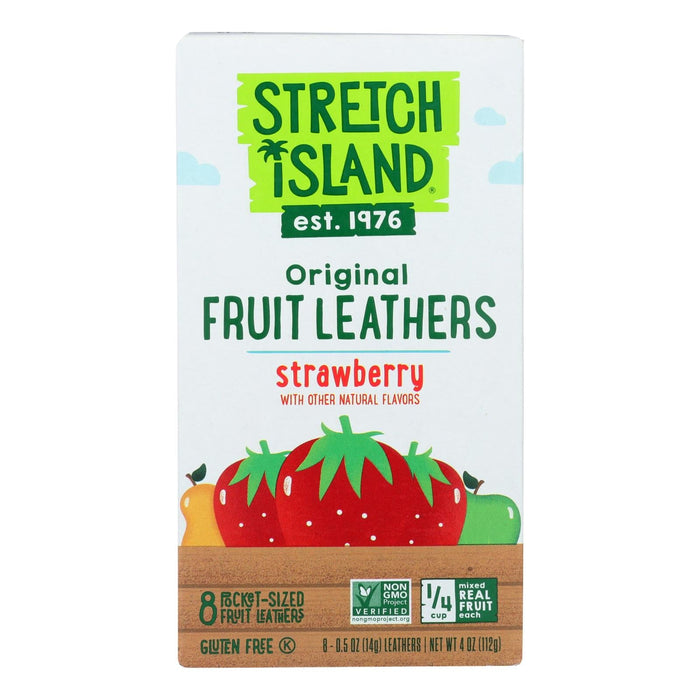 Organic Strawberry Fruit Strip (Pack of 9 - 4 Oz.) by Stretch Island