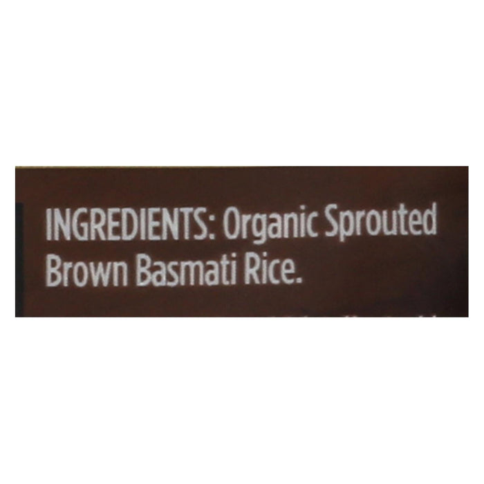 Lundberg Family Farms Sprouted Brown Basmati Rice, 6 x 1 Lb. Packs