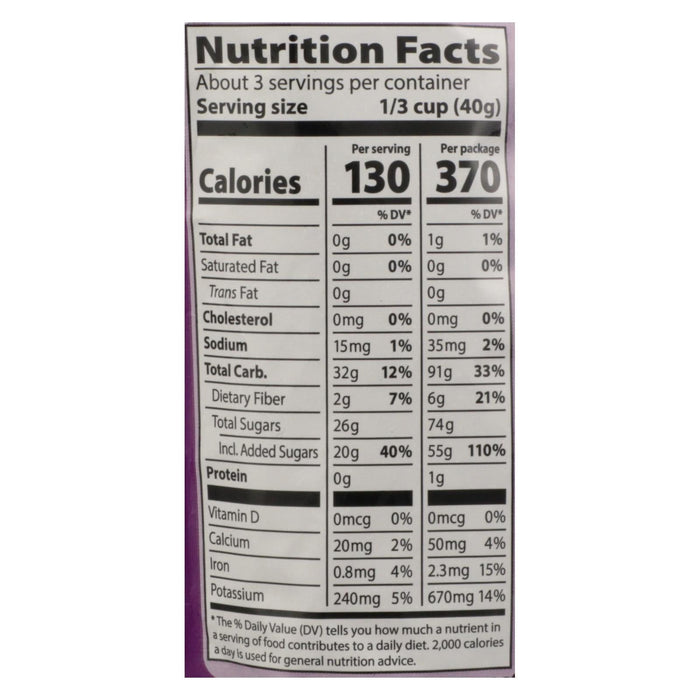 Eden Foods Organic Dried Cranberries, Lightly Sweetened with Apple (Pack of 15 - 4 Oz. Bags)