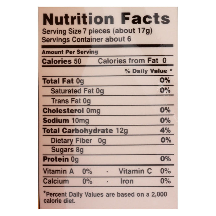 The Ginger People Gin Gins Ginger Spice Drops - 3.5 Oz (Pack of 12)