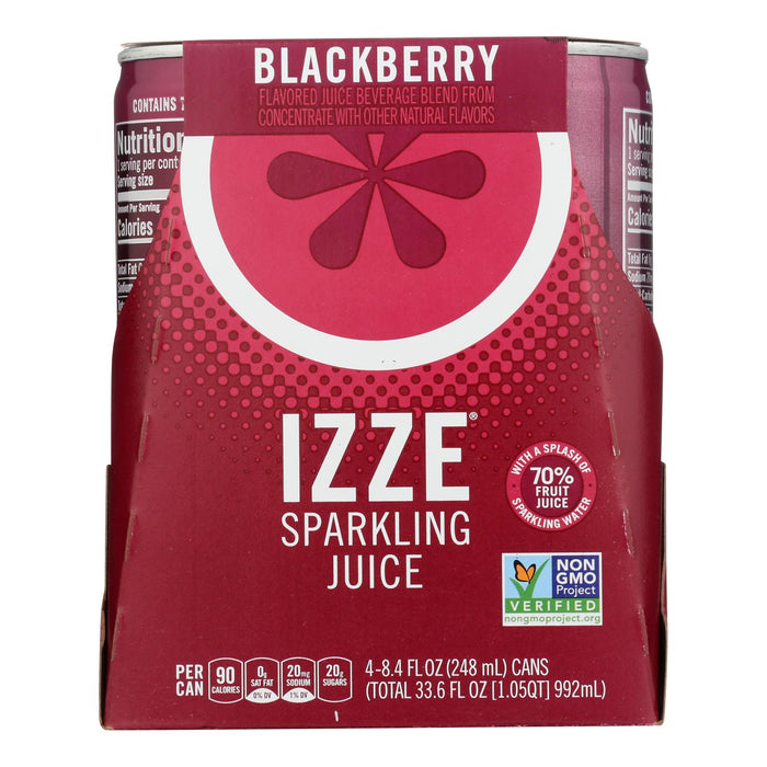 Izze Sparkling Blackberry, 6-Pack of 24-Ounce Cans