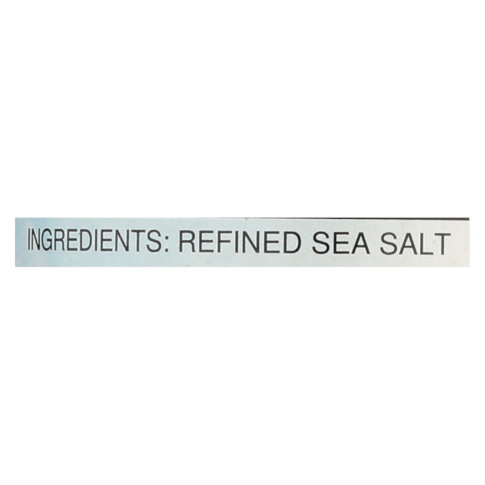 Fine Ground Sea Salt (Pack of 12) 14.5 Oz. Each