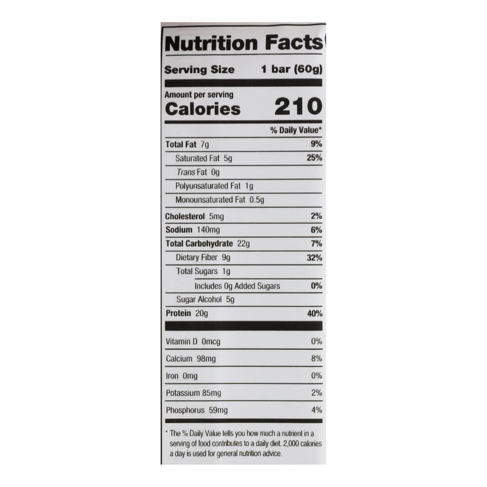 One Brand Lemon Cake Flavored Protein Bar (Pack of 12 - 60 Grams)