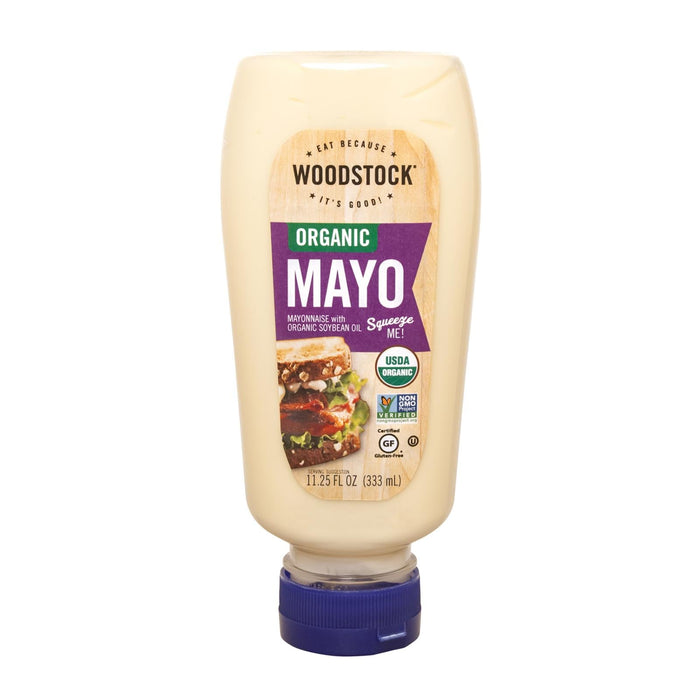 Woodstock Organic Mayo - 12 Pack, 11.25 Oz. Each