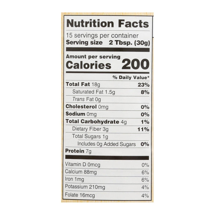 Woodstock Unsalted Non-GMO Smooth Lightly Toasted Almond Butter, 12-Pack, 16 oz Each