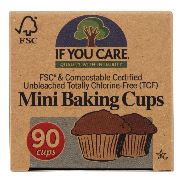 If You Care 90-Pack Unbleached Chlorine-Free Mini Baking Cups
