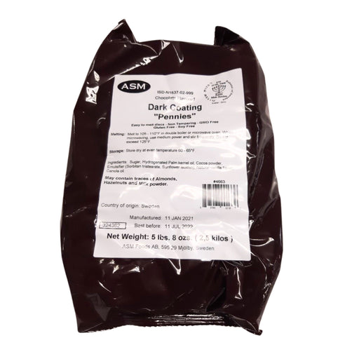 ChocolateSEMPER DARK COATING PENNIES 1-22LBSEMPER DARK COATING PENNIES 1-22LBSpecialty Food SourceUnleash your culinary creativity with SEMPER Brand Dark Coating Pennies, available in a substantial 22LB bulk package. These premium dark chocolate pennies are desig