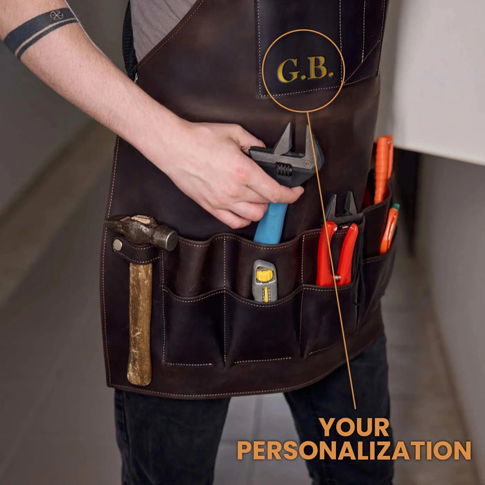 12-Pocket Tool Apron