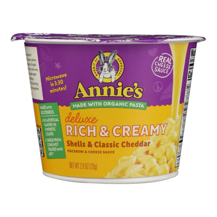 Annie's Homegrown Mac & Cheese Shells & Cheddar, 1-Ounce Individual Packs (12 Pack)