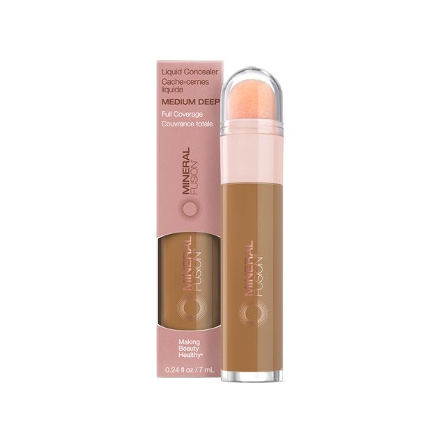 Mineral Fusion Liquid Concealer - Medium Deep Shade - 0.24 Fl Oz