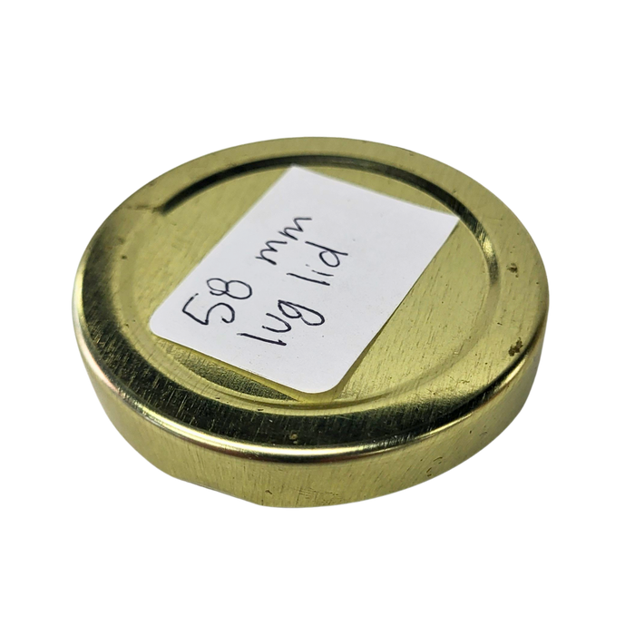 58mm Metal Lug Lid