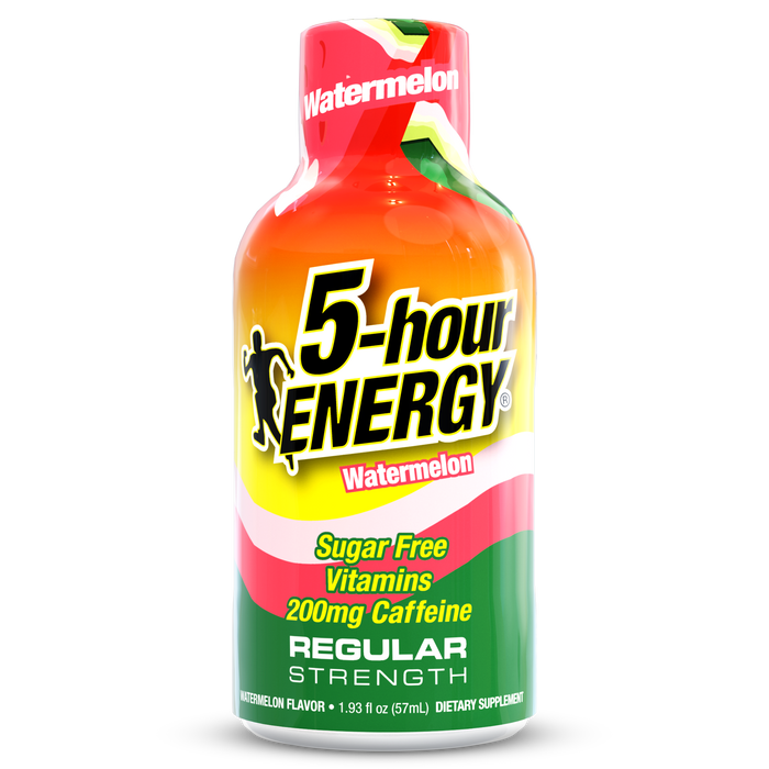 Watermelon Flavor Regular Strength 5-hour ENERGY Shots