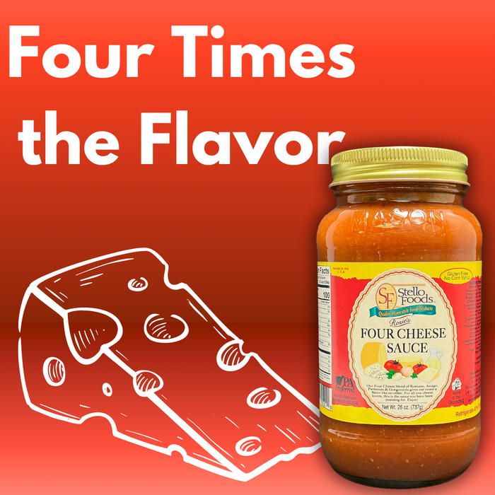 Stello Foods - Rosie's Four Cheese Pasta Sauce 26 oz