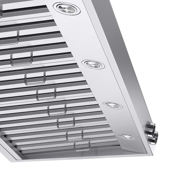 Kucht 60" Ducted Under Cabinet Range Hood Stainless Steel with Digital Controls KRH600-SS