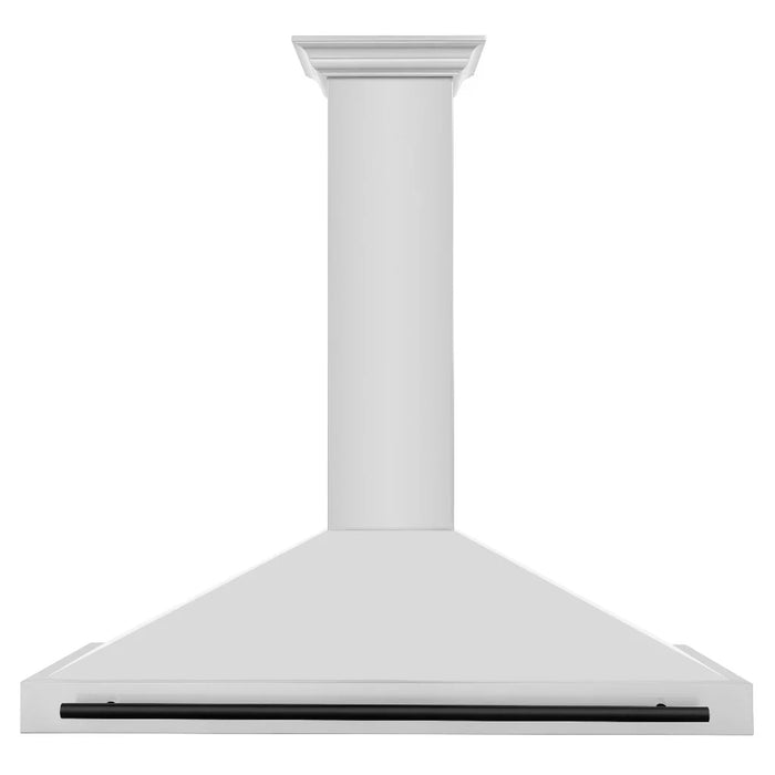 ZLINE 48" Autograph Edition Stainless Steel Range Hood, Matte Black KB4STZ-48-MB