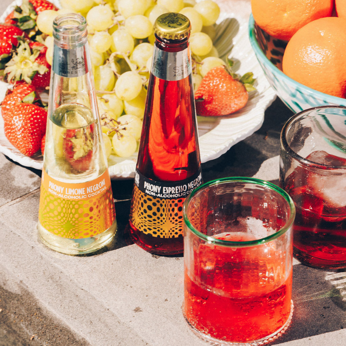 Non-Alcoholic Phony Espresso Negroni®.