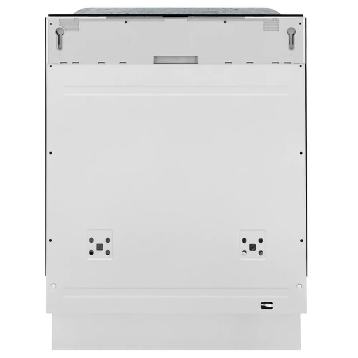 ZLINE Autograph Edition 24" Tall Tub Dishwasher, Custom Panel Ready, Champagne Bronze Handle DWMTZ-24-CB