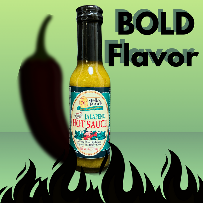 Stello Foods - Rosie's Jalapeños Hot Sauce 6 oz