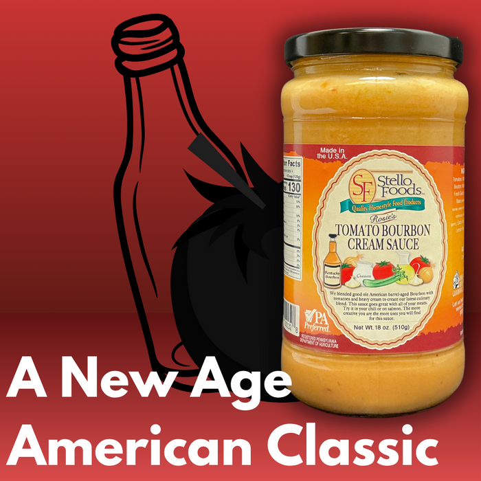 Stello Foods - Rosie's Tomato Bourbon Cream Sauce 18 oz