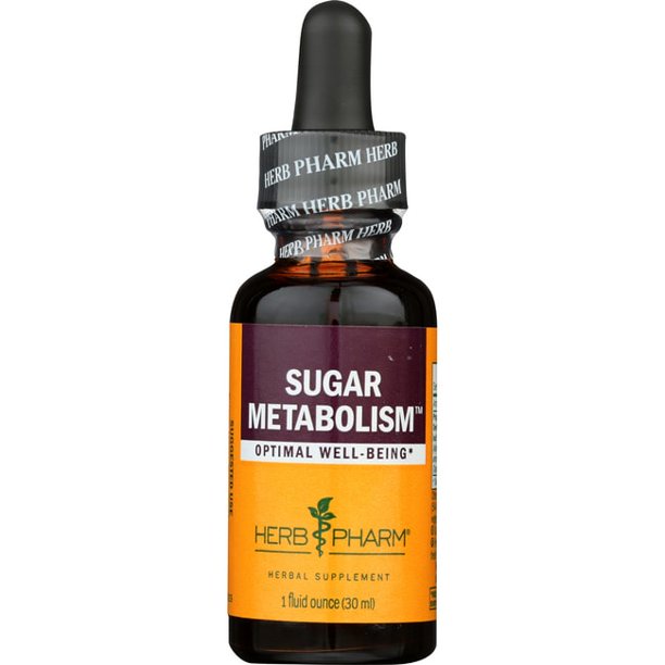 Herb Pharm Sugar Metabolism Support - 1 Fl Oz
