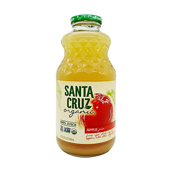 Santa Cruz Organic Apple Juice Sensible Sipper 6 - 32 Fl. Oz Packs