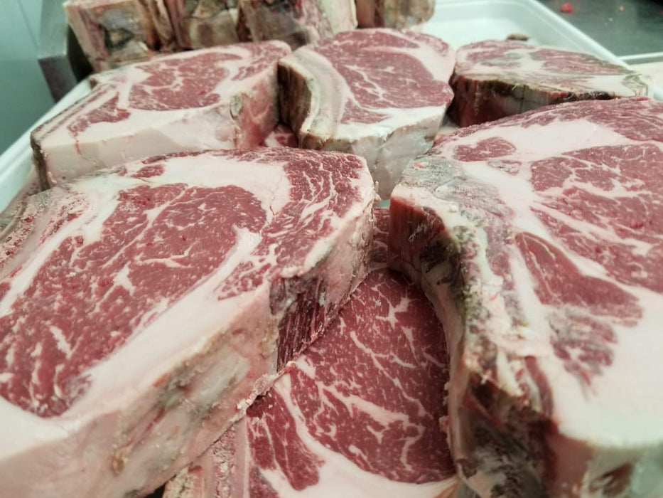 60 Day Dry Aged Bone-In Ribeye Aged Infused With Diplomatico Rum