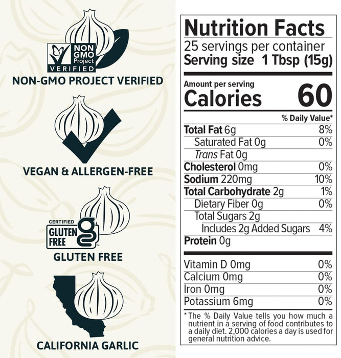 Garlic Expressions Vinaigrette Salad Dressing (12.5 Oz. - Pack of 12)