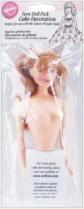 Wilton  Doll Pick (Blonde) Cake Topper