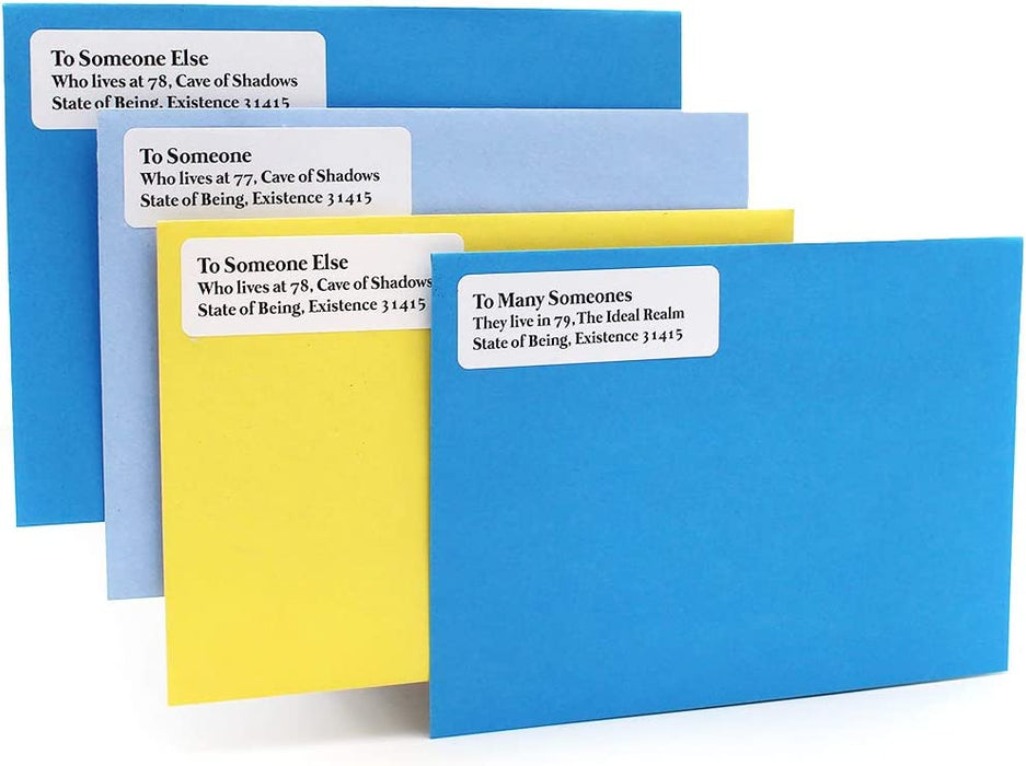 Printable Address Labels - 1" x 3"