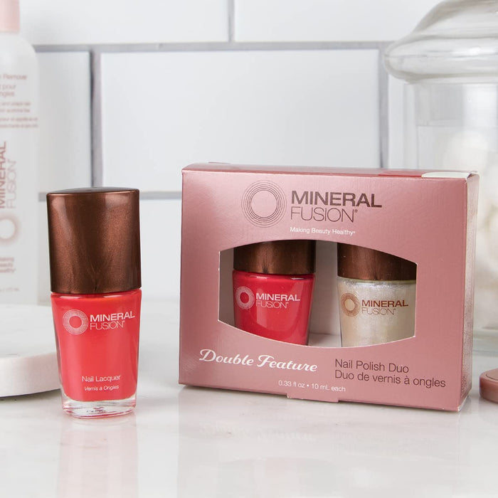 Mineral Fusion Long-Lasting Nail Polish Duo