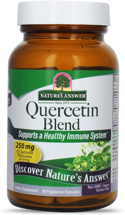 Nature's Answer Quercetin 600mg Immune Support - 60 Ct