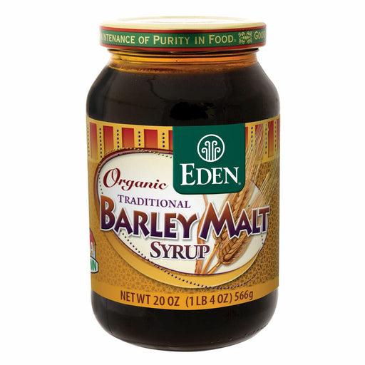 Sugar & SweetenersBarley Malt Syrup, Eden Organic TraditionalBarley Malt Syrup, Eden Organic TraditionalSpecialty Food SourceFeatures:

A natural and organic sweetener made from sprouted barley that has been malted, mashed, and boiled to produce a syrup
Provides a distinct and robust flavo