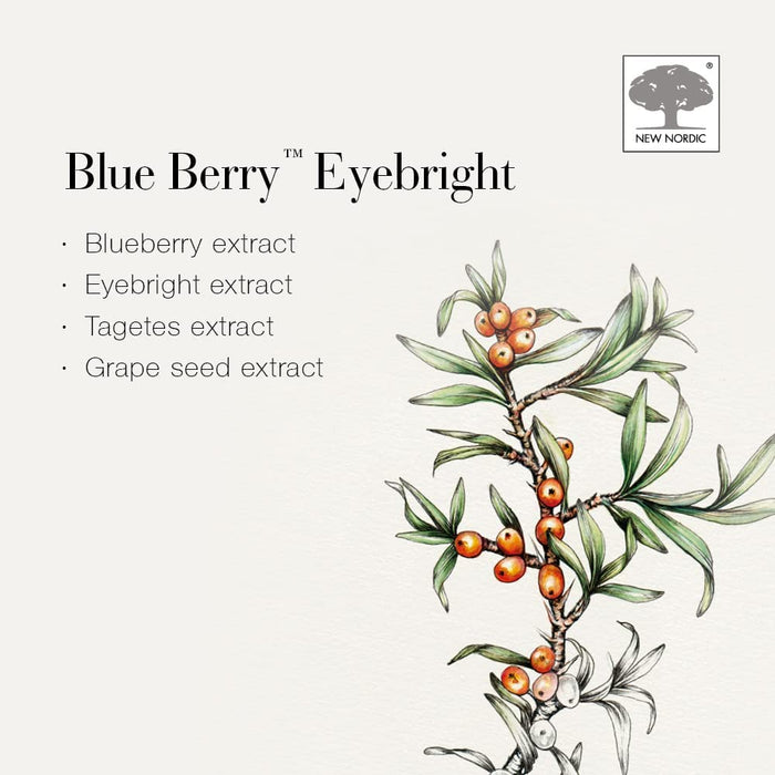 New Nordic Blueberry Eyebright Blend (60 Tablets)