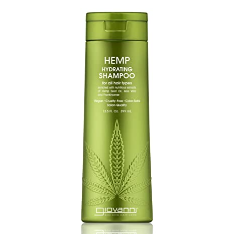Giovanni Hemp Hydrating Shampoo, 13.5 Fl Oz