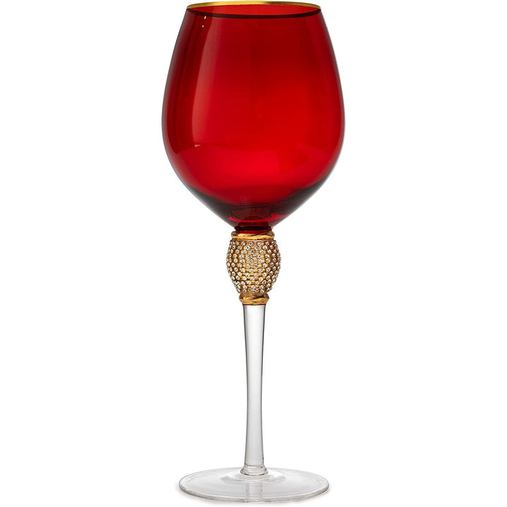 Large Diamond Wine Glasses, 10