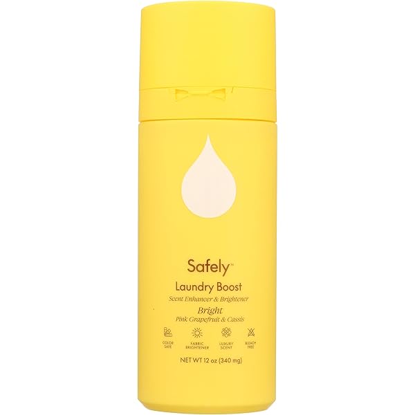 Safely Laundry Boost Bright, 12 oz (Pack of 6) - Stain Remover Booster