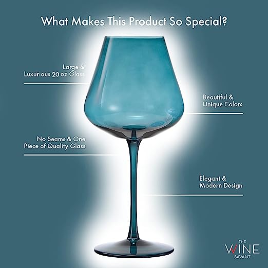 Matte Black Crystal Wine Glass Set Of 2 Gift For Her Him Friend Large 20 Oz Glasses Unique Italian S