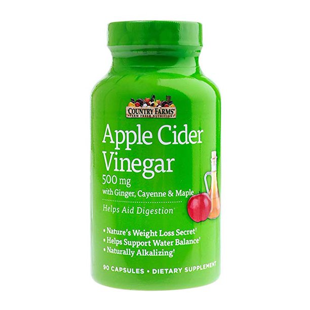 Country Farms Apple Cider Vinegar Capsules (90 Count)