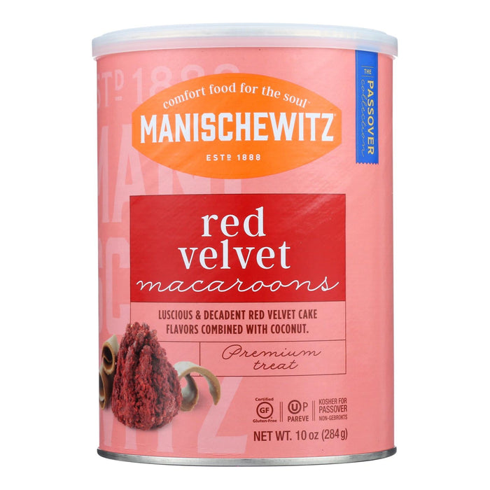 Manischewitz Red Velvet Macarons (Pack of 12, 10oz)