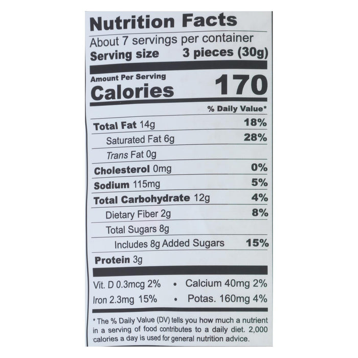 Chocolove XoxoX Dark Chocolate with Almond Butter Filling, 7.05oz (Pack of 8)