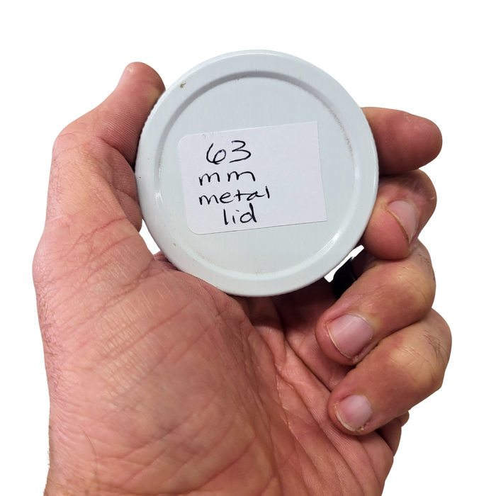 63mm Metal Jar Lid