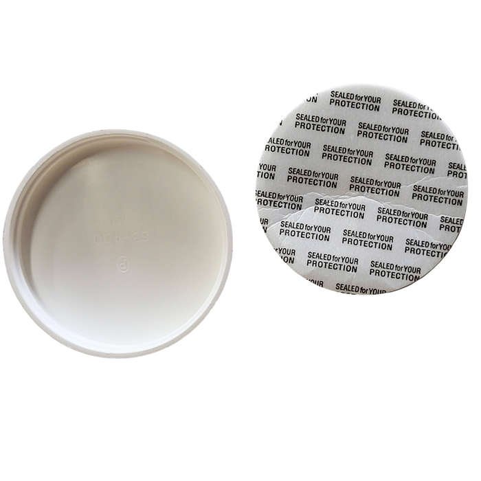 63mm Plastic Lids with Liner